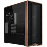 Boîtier pc - lian li - lancool 217 - noir - 5 ventilateurs - verre trempé - accents en bois de noyer Boîtier pc - lian li - lancool 217 - noir - 5 ventilateurs - verre trempé - accents en bois de noyer