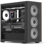 Botier pc mini tour - aerocool - d301a - 4 ventilateurs argb - refroidissement liquide - design maille ...