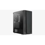 Botier pc moyen tour atx - aerocool - prism v1 - panneaux vitrs - couleur noire - taille unique