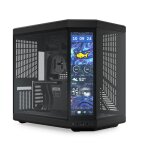 Boîtier pc - hyte - y70 touch infinite atx - noir - panneau en verre - multiples ports usb Boîtier pc - hyte - y70 touch infinite atx - noir - panneau en verre - multiples ports usb