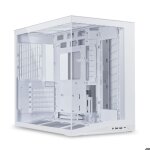 Bo�tier pc - lian - li o11d mini v2 - blanc - mini tour - verre tremp�