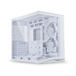 Bo�tier pc - lian - li o11d mini v2 flow - mini - itx - blanc - verre tremp�