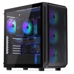 Botier pc - endorfy - arx 700 argb - atx - panneau latral transparent - 4 ventilateurs 140 mm