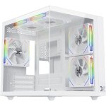 Boitier pc sans alimentation - xigmatek aqua m lite arctic - en44427 - cube - format micro - atx - blanc ...
