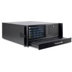 Boîtier serveur - inter - tech - 4u - 4452 - tft - noir - Écran tft - tiroir clavier intégré Boîtier serveur - inter - tech - 4u - 4452 - tft - noir - Écran tft - tiroir clavier intégré