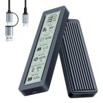 Botier ssd m. 2 nvme 10gbps usb c 3. 2 gen 2 botier disque dur ssd m. 2 nvme sata - alliage daluminium ...