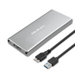 Botier ssd m. 2 - qoltec - 51833 - usb 3. 0 - 2 to - argent - super vitesse 5 gb / s
