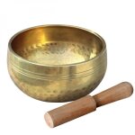 Bol chantant tibétain de méditation avec maillet - diam 10 cm - vivezen Bol chantant tibétain de méditation avec maillet - diam 10 cm - vivezen