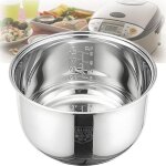 Bol int�rieur de cuiseur � riz en acier inoxydable 304 pour pot int�rieur de remplacement zojirushi ns ...