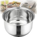 Bol intérieur de cuiseur à riz en acier inoxydable 304 pour pot intérieur de remplacement zojirushi ns ... Bol intérieur de cuiseur à riz en acier inoxydable 304 pour pot intérieur de remplacement zojirushi ns ...