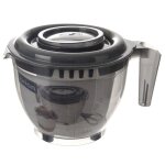 Bol � m�langer - orion - 25 l - plastique gris - antid�rapant - avec tasse � mesurer