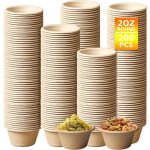 Bols miniatures carton 200pcs sauce dip canap� confiture �v�nement pratique jetable