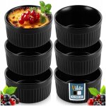 Bols plat de cuisson en c�ramique r�sistant � lair 260ml 6 pcs.