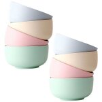 Bol � salade - cuneary - 16 pi�ces - fibre de bambou - micro - ondable - l�ger