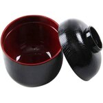 Bol à soupe miso avec couverclebols à soupe de service de style japonaiskit de vaisselle à dessert tasse ... Bol à soupe miso avec couverclebols à soupe de service de style japonaiskit de vaisselle à dessert tasse ...