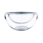 Bol en verre double paroi - nerthus - 325 ml - compatible lave - vaisselle - rond - adulte