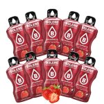 Bolero fraise 10 sticks 9g poudre boisson sans sucre � la stevia faible en calories sans colorant ni ...