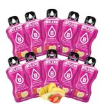 Bolero fraise - banane 10 sticks 9g poudre boisson sans sucre  la stevia faible en calories sans colorant ...