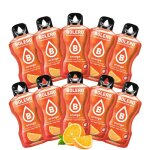 Bolero orange 10 sticks 9g poudre boisson sans sucre � la stevia faible en calories sans colorant ni ...
