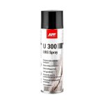 Bombe de peinture - anti - gravillon - noir - carrosserie - app u300 ubs spray - 500ml