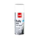 Bombe de peinture - blanc - mat - acrylique - carrosserie - app - rally 400 - 400ml