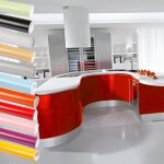 Bon enjoy 0. 61 * 5m autocollant papier peint auto - adhsif stickers en pvc tanche pour cuisine pour ...