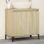 Bon marché - colonne sous lavabo - meuble dévier chêne sonoma 58x33x60 cmbois dingénierie plds691250 Bon marché - colonne sous lavabo - meuble dévier chêne sonoma 58x33x60 cmbois dingénierie plds691250