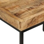 Bon march� * tables basses gigognes 3pcs - sweety - bois de manguier massif brut et fer fr900