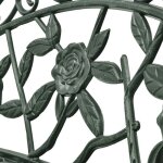 Bon plan banc de jardin - jili hot - 2 si�ges - 100cm aluminium coul� vert - pour ext�rieur / parc thome414010 ...