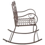 Bon plan banc de jardin - jili hot - 2 si�ges - 104cm fer marron antique - pour ext�rieur / parc thome9842272 ...