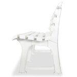 Bon plan banc de jardin - jili hot - 2 siges - 1455cm plastique blanc - pour extrieur / parc thome5179780 ...