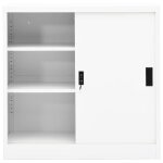 Bon plan bibliothque tagre de rangement - jili hot - armoire de bureau avec porte coulissante blanc ...
