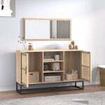 Bon plan buffet bahut vaisselier - jili hot - buffet 105x30x65cm - bois dingnierie - commode salon / ...