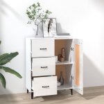 Bon plan buffet bahut vaisselier - jili hot - buffet blanc brillant 695x34x90cm - bois dingénierie - ... Bon plan buffet bahut vaisselier - jili hot - buffet blanc brillant 695x34x90cm - bois dingénierie - ...