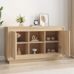 Bon plan buffet bahut vaisselier - jili hot - buffet chêne sonoma 102x35x60cm - bois dingénierie - commode ... Bon plan buffet bahut vaisselier - jili hot - buffet chêne sonoma 102x35x60cm - bois dingénierie - commode ...