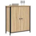Bon plan buffet bahut vaisselier - jili hot - buffet chne sonoma 70x30x80cm - bois dingnierie - commode ...