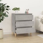 Bon plan buffet bahut vaisselier - jili hot - buffet gris b�ton 60x35x70cm - bois ding�nierie - commode ...