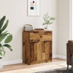 Bon plan buffet bahut vaisselier - jili hot - buffet vieux bois 60x30x70cm - bois dingnierie - commode ...