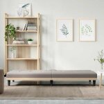 Bon plan canap� - lit - jili hot - canape droit convertible avec porte - gobelets taupe tissu - pour ...