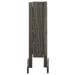 Bon plan cl�ture en treillis de jardin - jilihot - treillis de jardin / cl�ture de cour gris 120x60cm ...