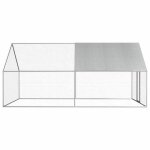 Bon plan enclos animaux lapins - jili hot - poulailler dext�rieur - 275 x 4 x 192 m - acier galvanis� ...