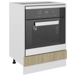 Bon plan meuble bas cuisine / armoire  four - jili hot - chne sonoma 60x46x815cm - bois d?ingnierie ...