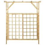 Bon plan pergola de jardin - jili hot - pour poubelles doubles - bois de pin impr�gn� - pour jardin / ...