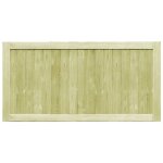 Bon plan portillons de jardin - jili hot - 2 pcs - bois de pin impr�gn� 300x75cm thome5926756