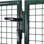 Bon plan portillon / portail - jili hot - de cl�ture en grillage galvanis�e 289x75cm / 306x125cm thome8760671 ...