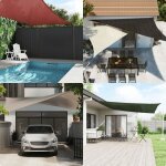 Bon plan toile ombrage imperm�able - jili hot - uv protection - 160 g / m� beige 4x4 m pehd thome8321950 ...