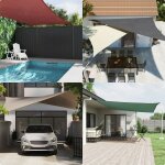 Bon plan voile dombrage / parasol imperm�able - jili hot - uv protection - tissu oxford rectangulaire ...