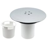 Bonde douche bonde de douche 90 mm / 115mm remplacement de couvercle de siphon douche capot bonde de ...