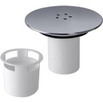 Bonde douche 90 mm / 115mm bonde de douche siphon douche capot bonde douche interchangeable chrom� remplacemen ...