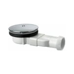 Bonde de douche extra - plate dme abs 30720138 blanc